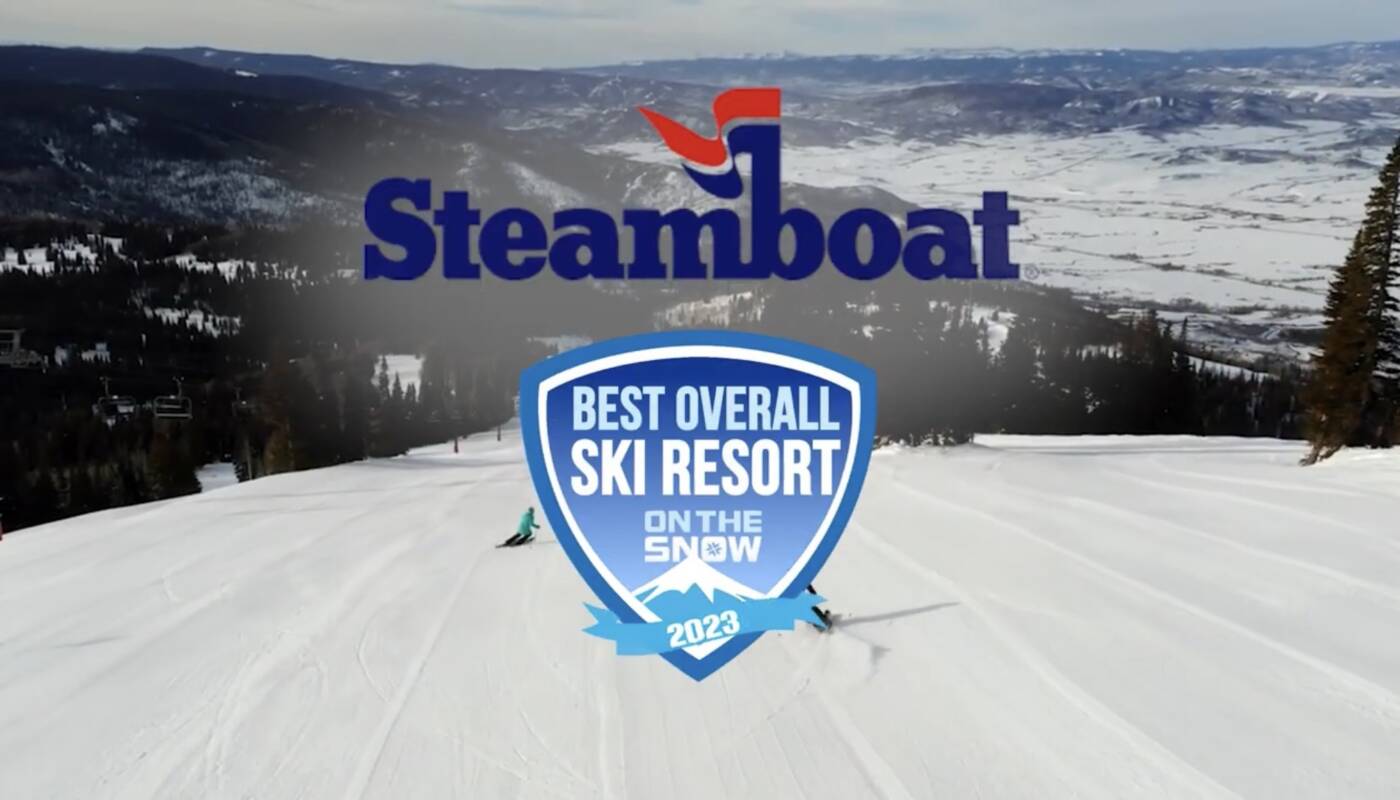 Pengunjung OnTheSnow Memilih Steamboat sebagai Resor Ski Keseluruhan Terbaik